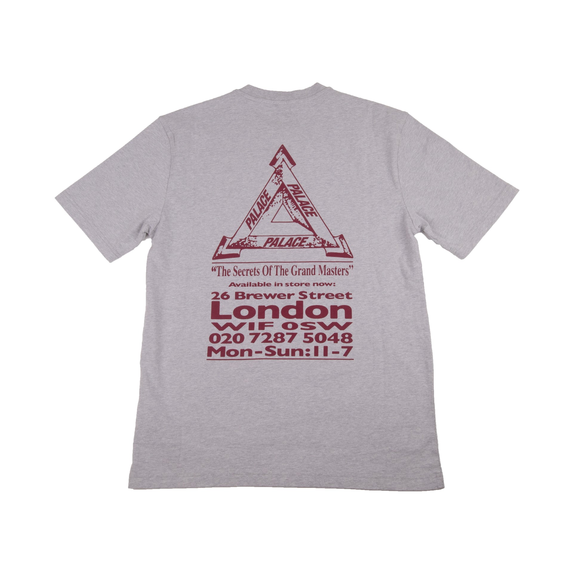 Palace Grey Grandmaster Tee