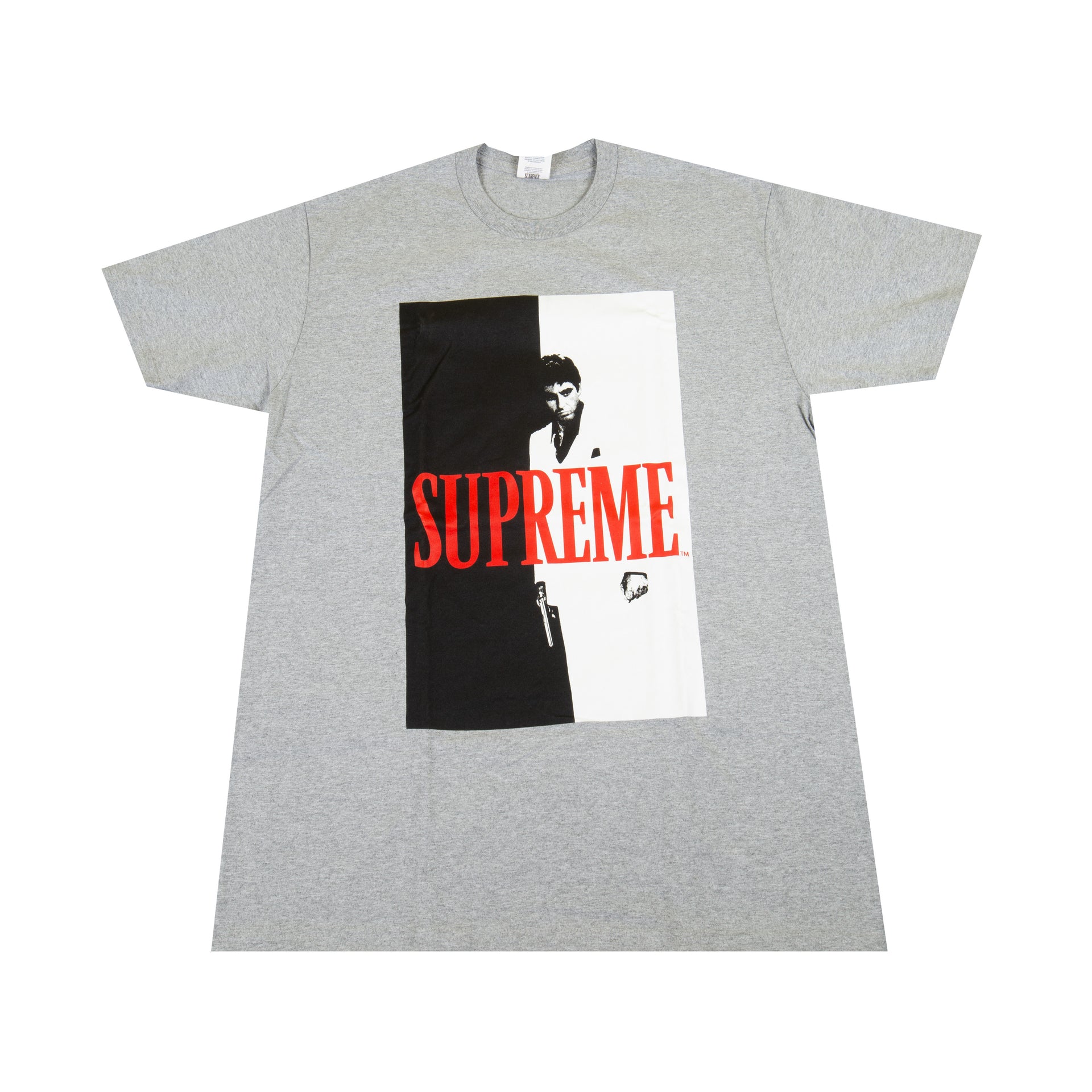 Supreme Grey Scarface Split Tee