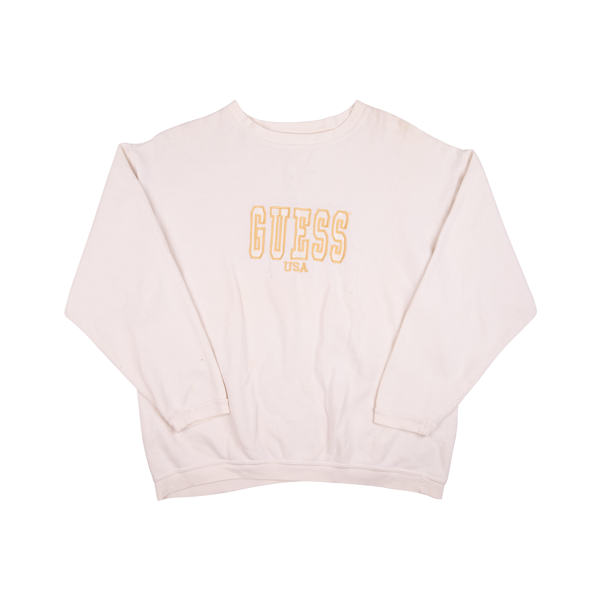 Vintage Guess Cream Crew