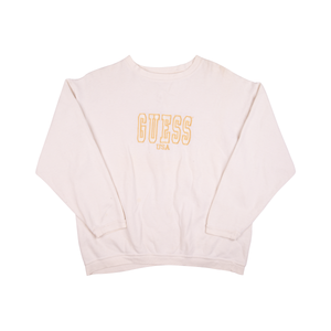 Vintage Guess Cream Crew