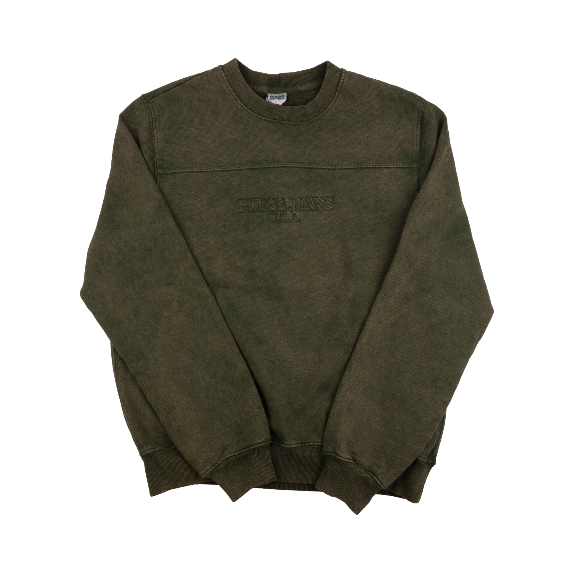 Guess Jeans Olive Crew