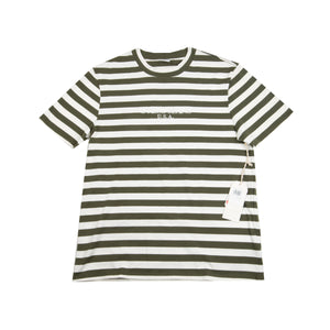 Guess Jeans Olive Striped Tee