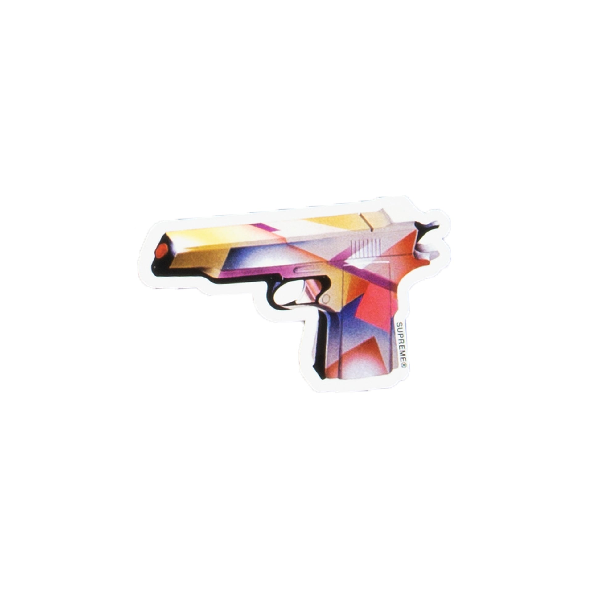 Supreme Mendini Gun Sticker