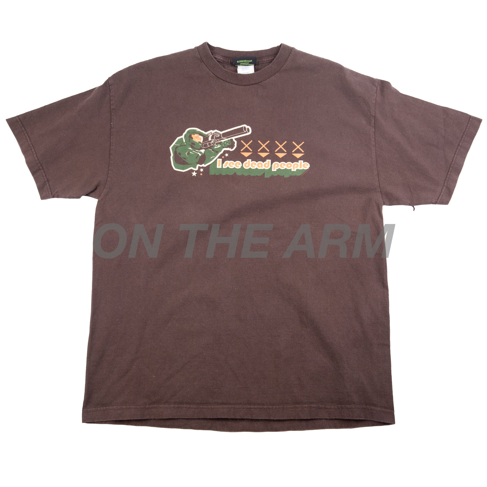 Vintage Brown Halo 2 I See Dead People Tee (2004)