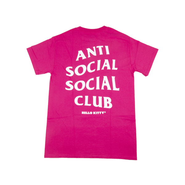Anti Social Social Club Pink Hello Kitty Tee