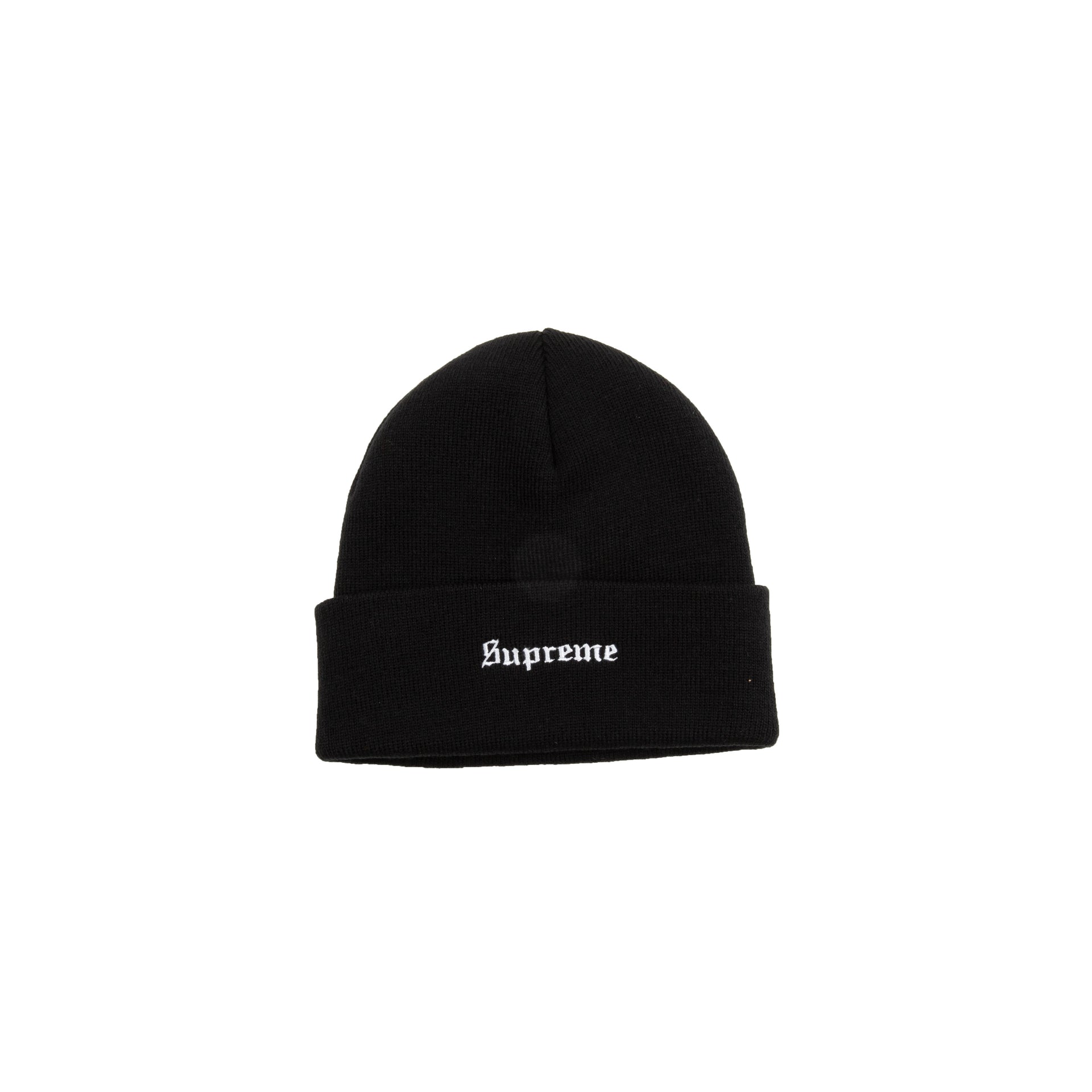 Supreme Black Hellraiser Beanie