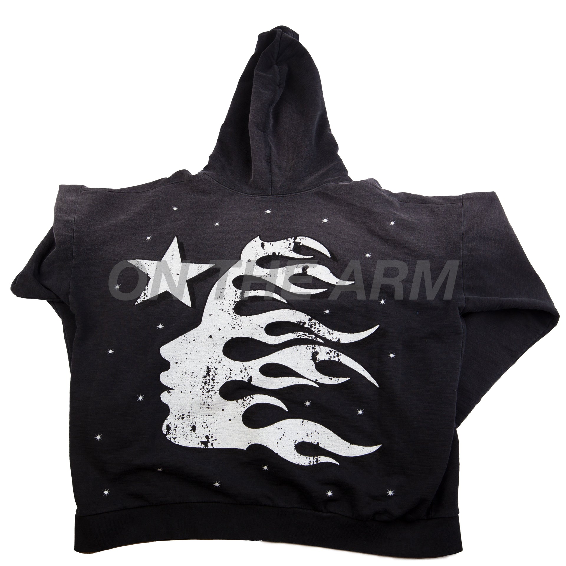 Hellstar Vintage Black Yoga Hoodie