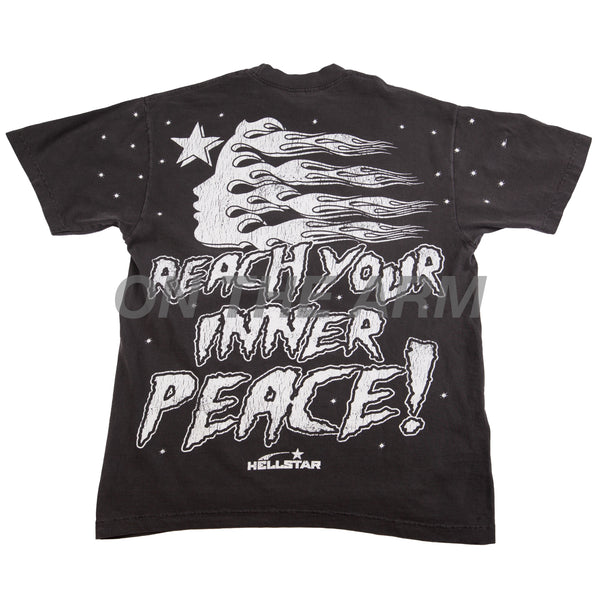 Hellstar Vintage Black Inner Peace Tee