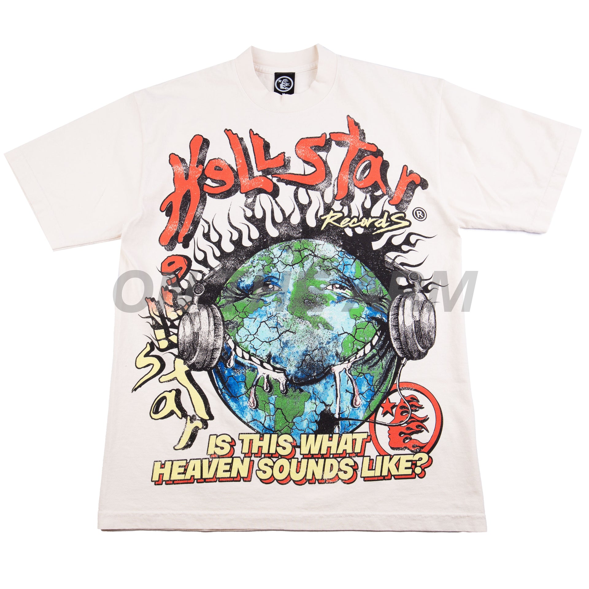 Hellstar Cream Heaven On Earth Tee