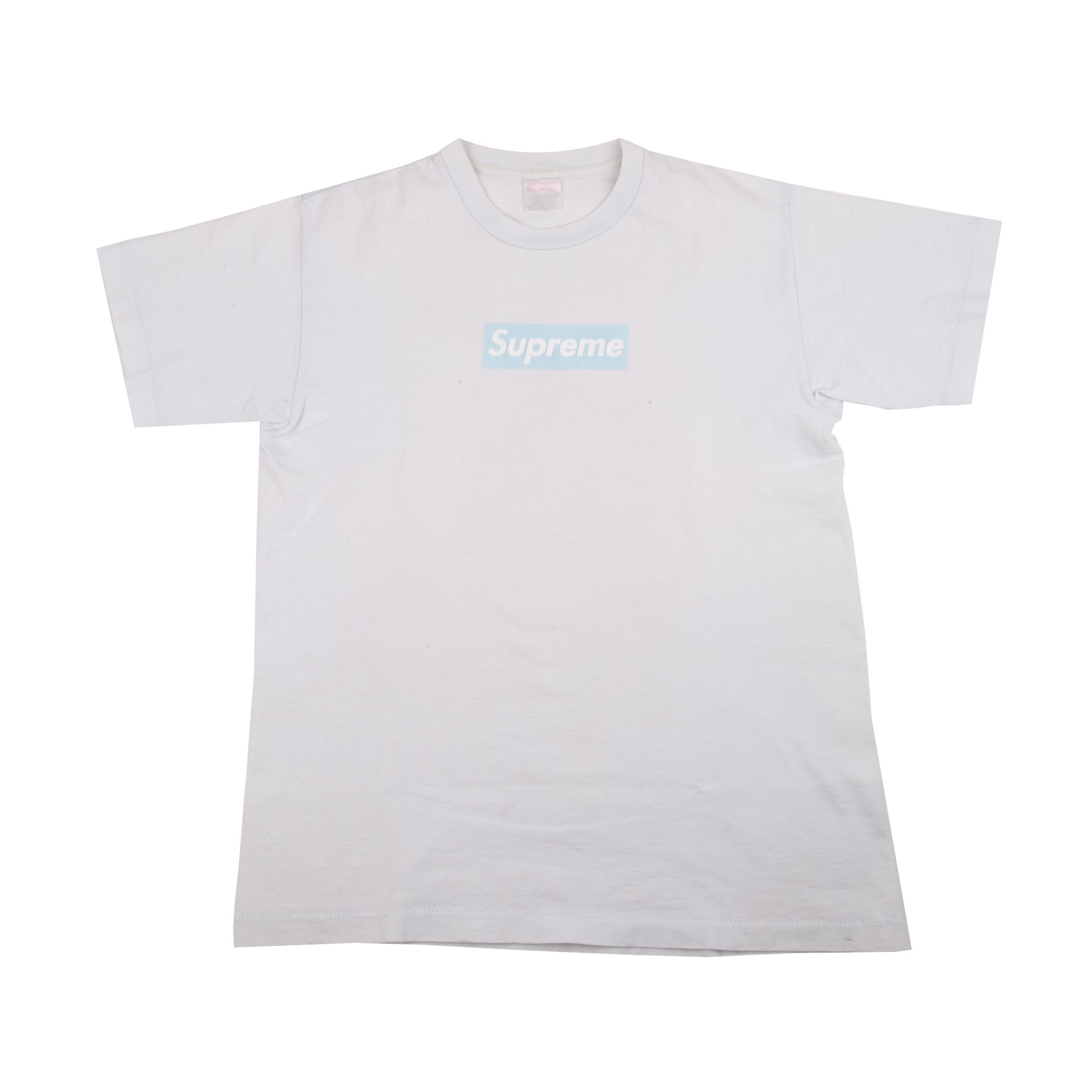 Supreme Icy Blue Box Logo Tee
