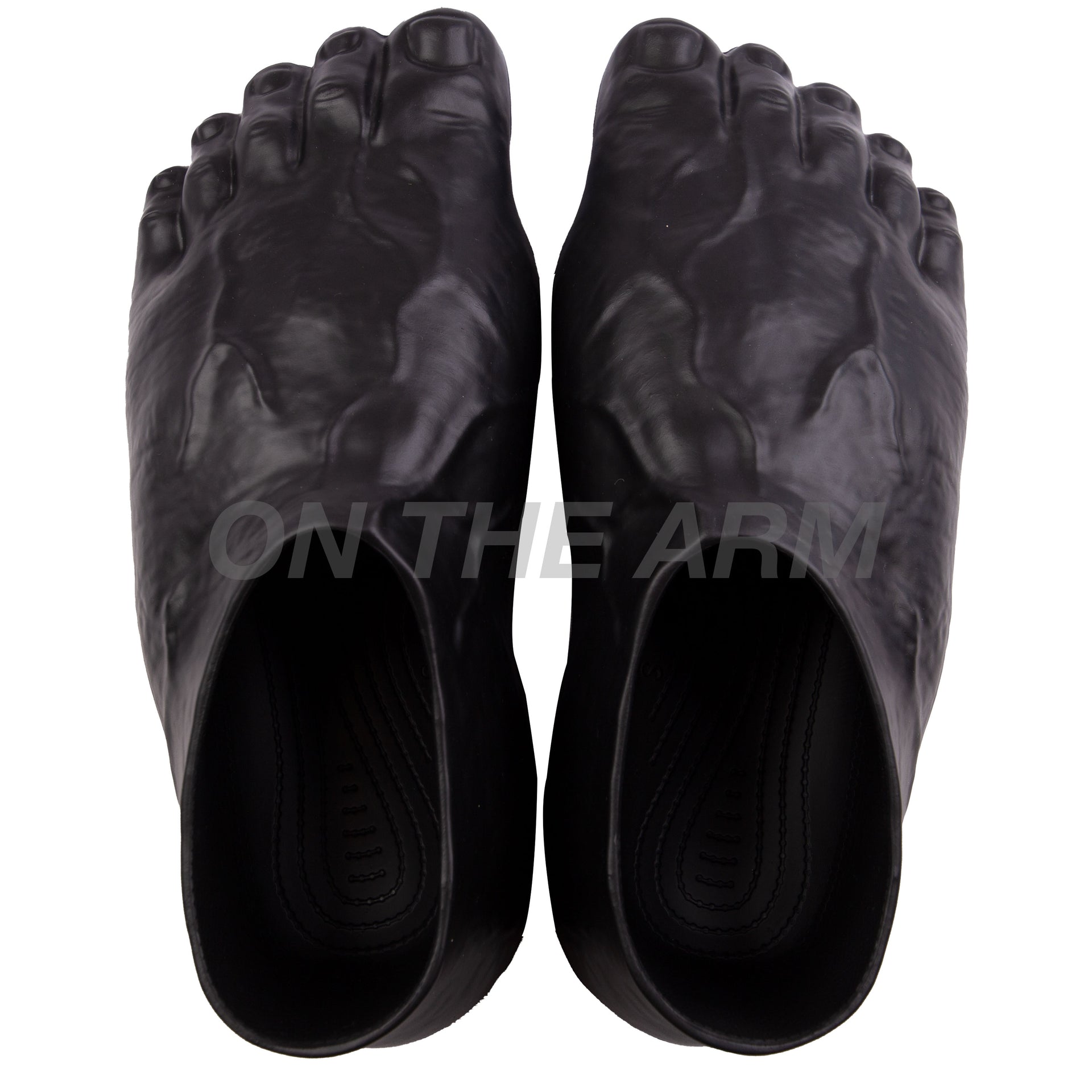 Imran Potato Black Caveman Crocs