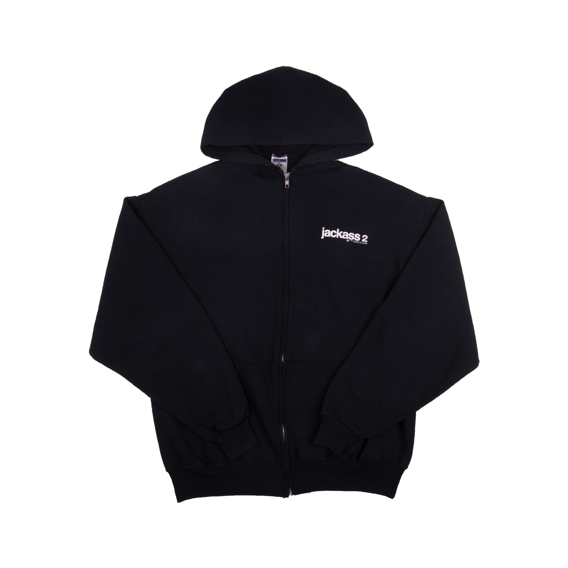 Vintage Black Jackass 2 Zip Up