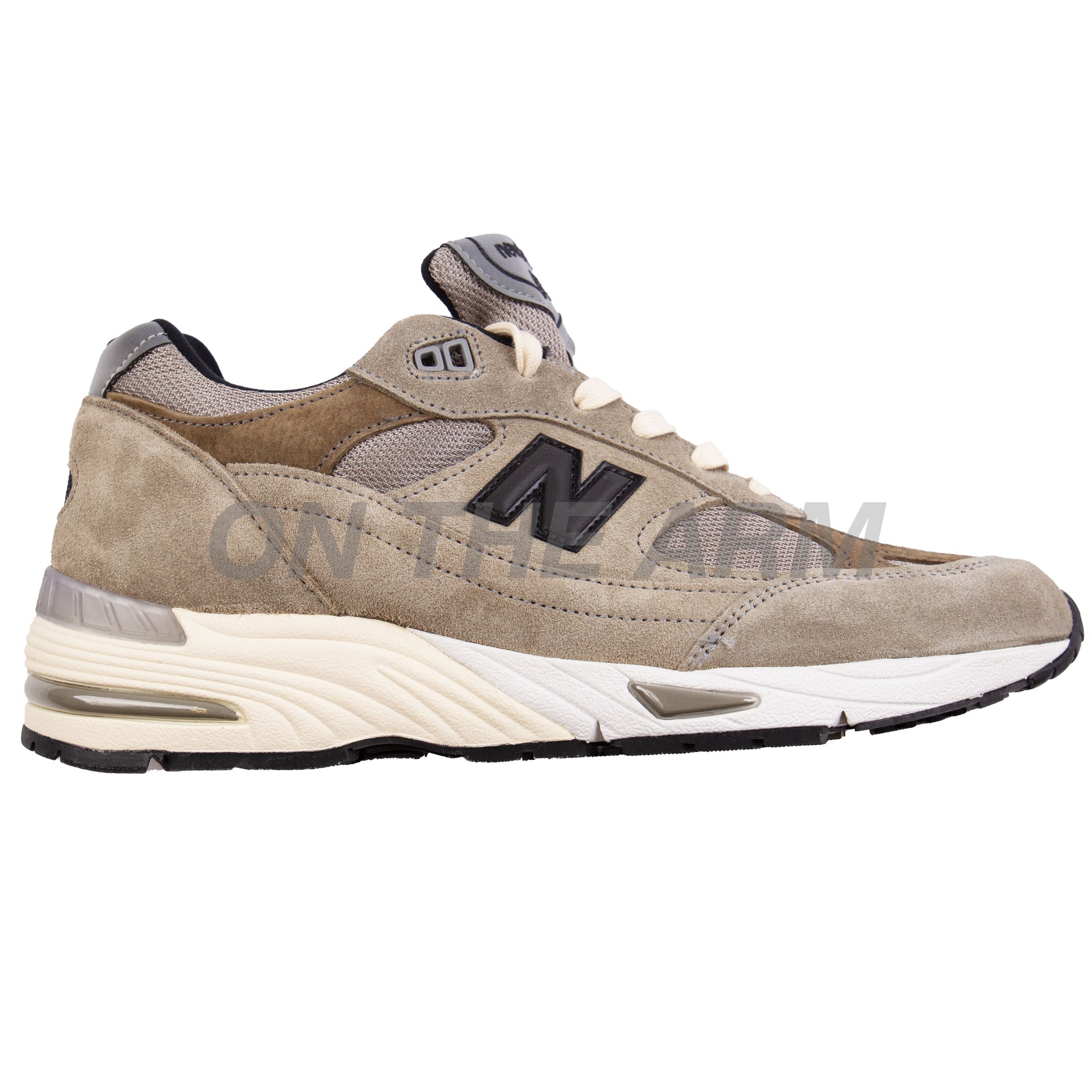 New Balance Grey/Olive MiUK JJJJound 991