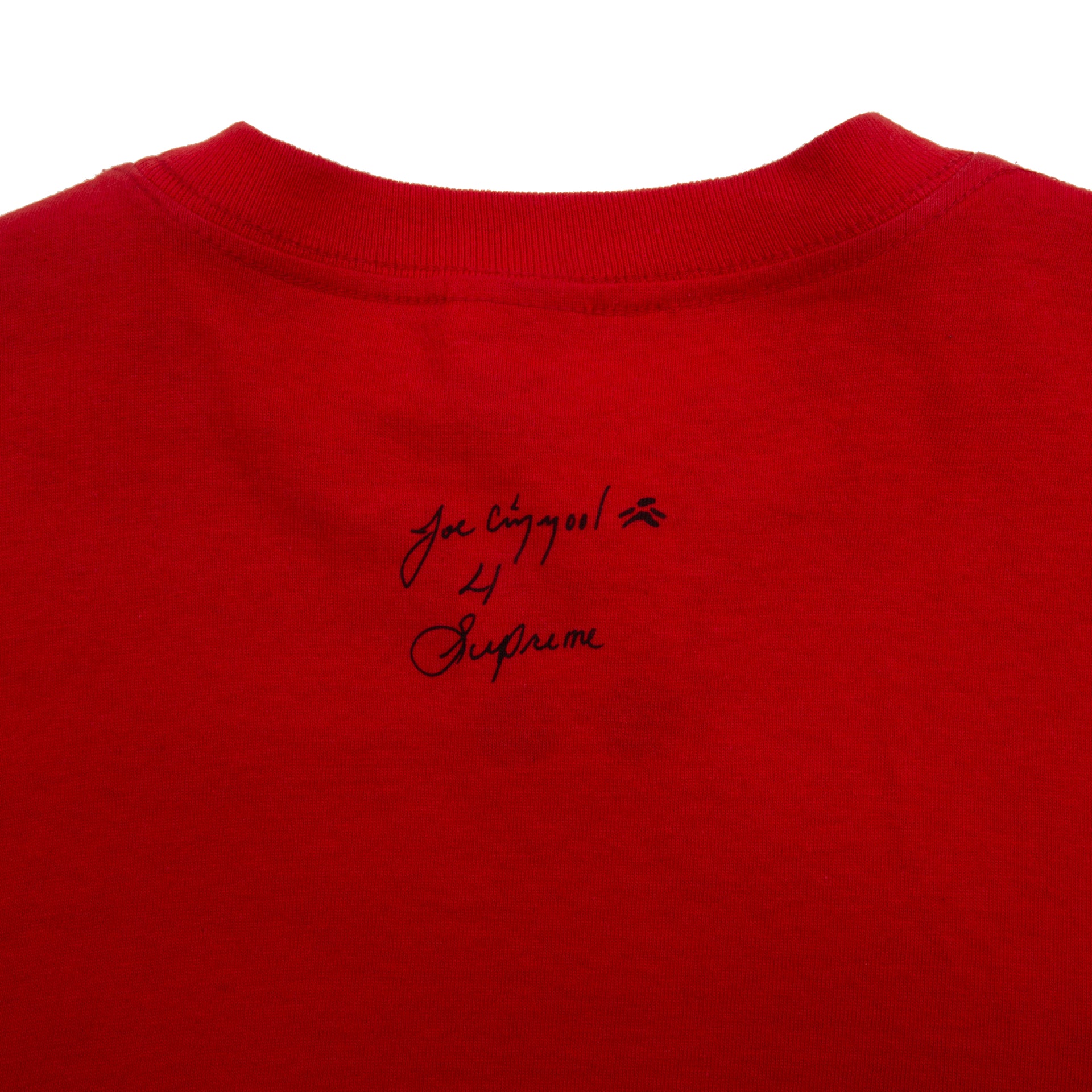 Supreme Red Joe Cool Team Tee