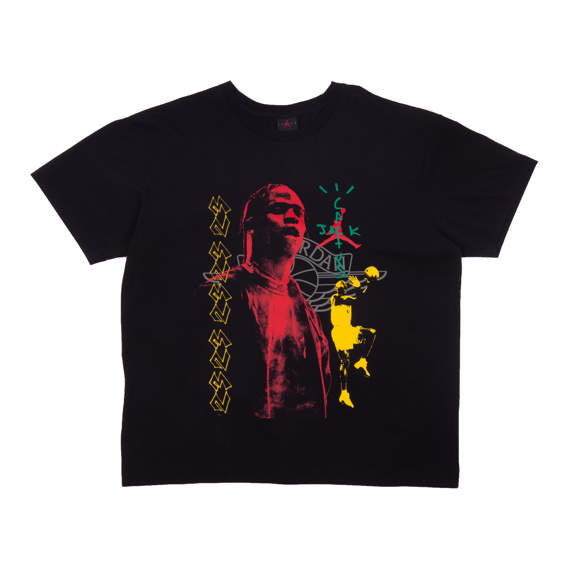 Jordan Black MJ1 Travis Scott Tee