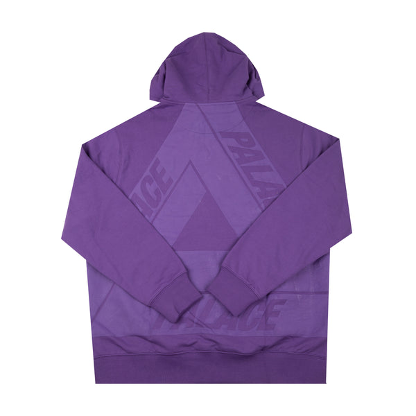 Palace Purple Jumbo Tri Ferg Hoodie