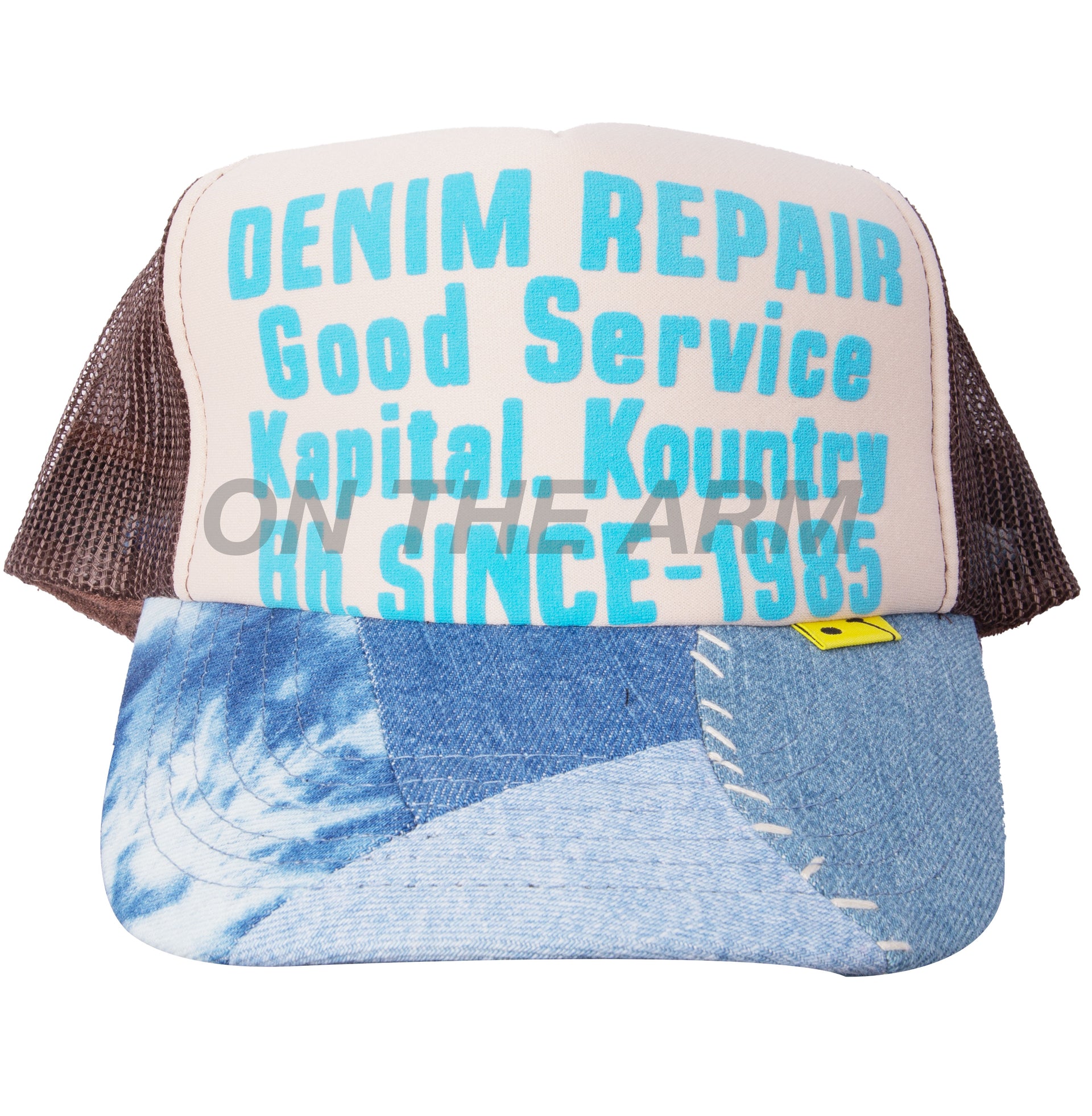 Kapital Kinari/Blue Denim Trucker Hat