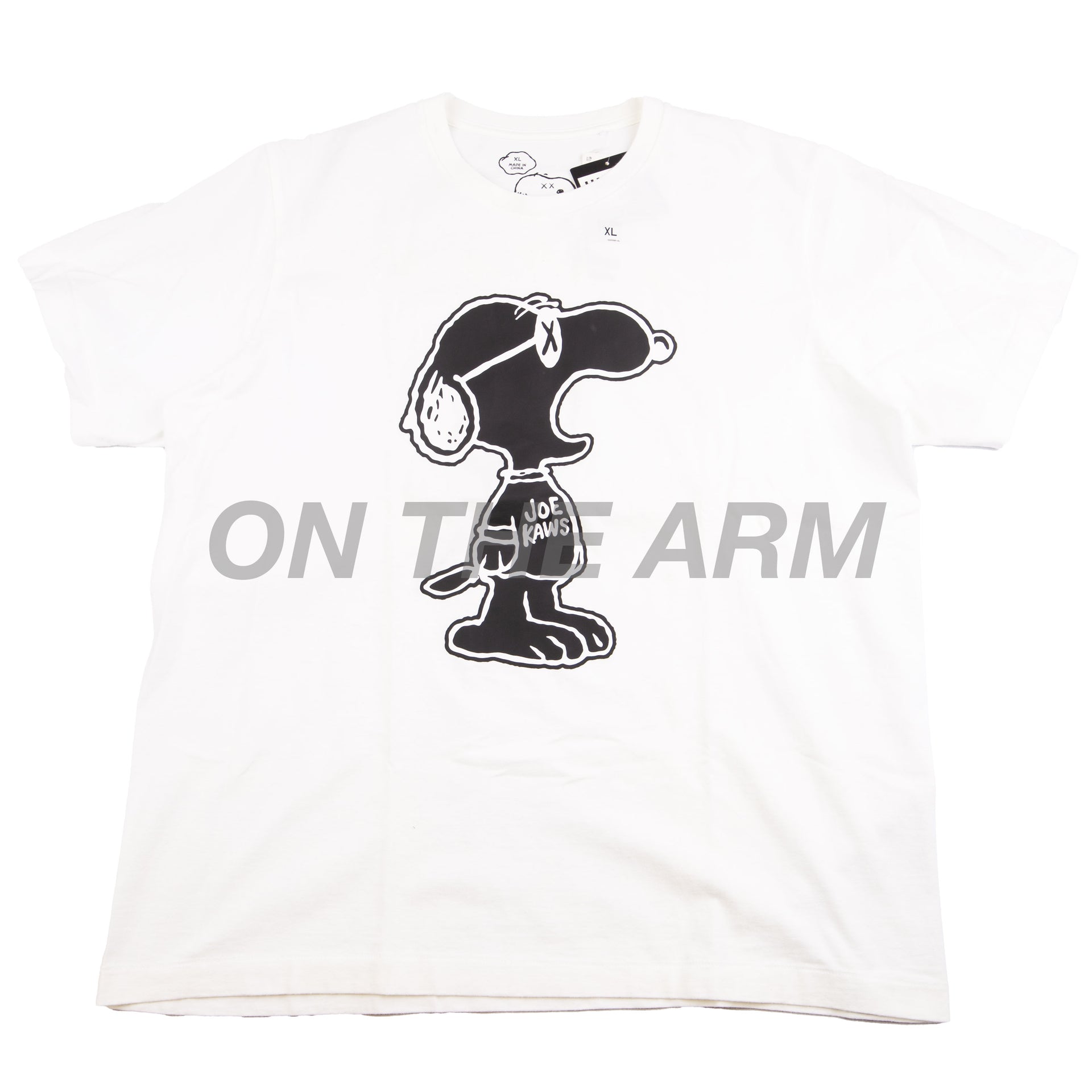 Uniqlo White Kaws Snoopy Tee
