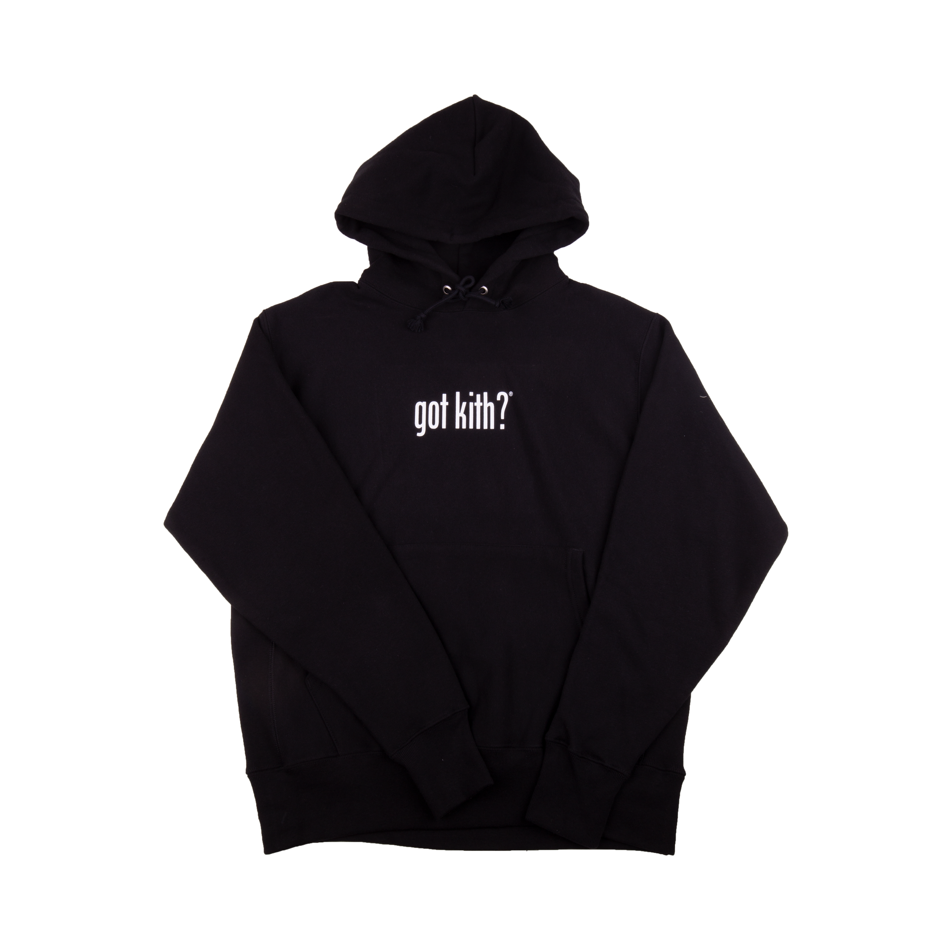 KITH Black Got Milk Hoodie