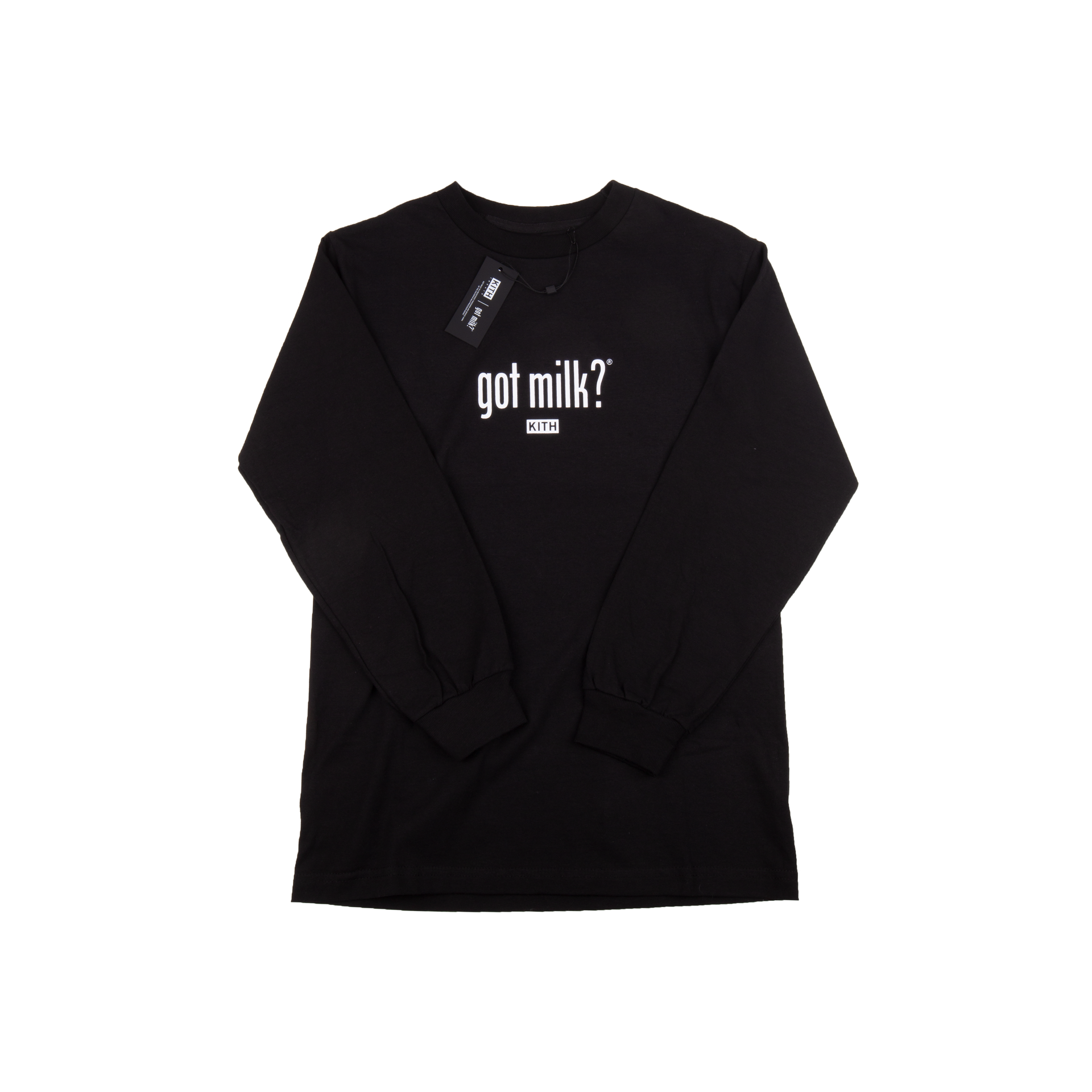 KITH Black Got Milk L/S
