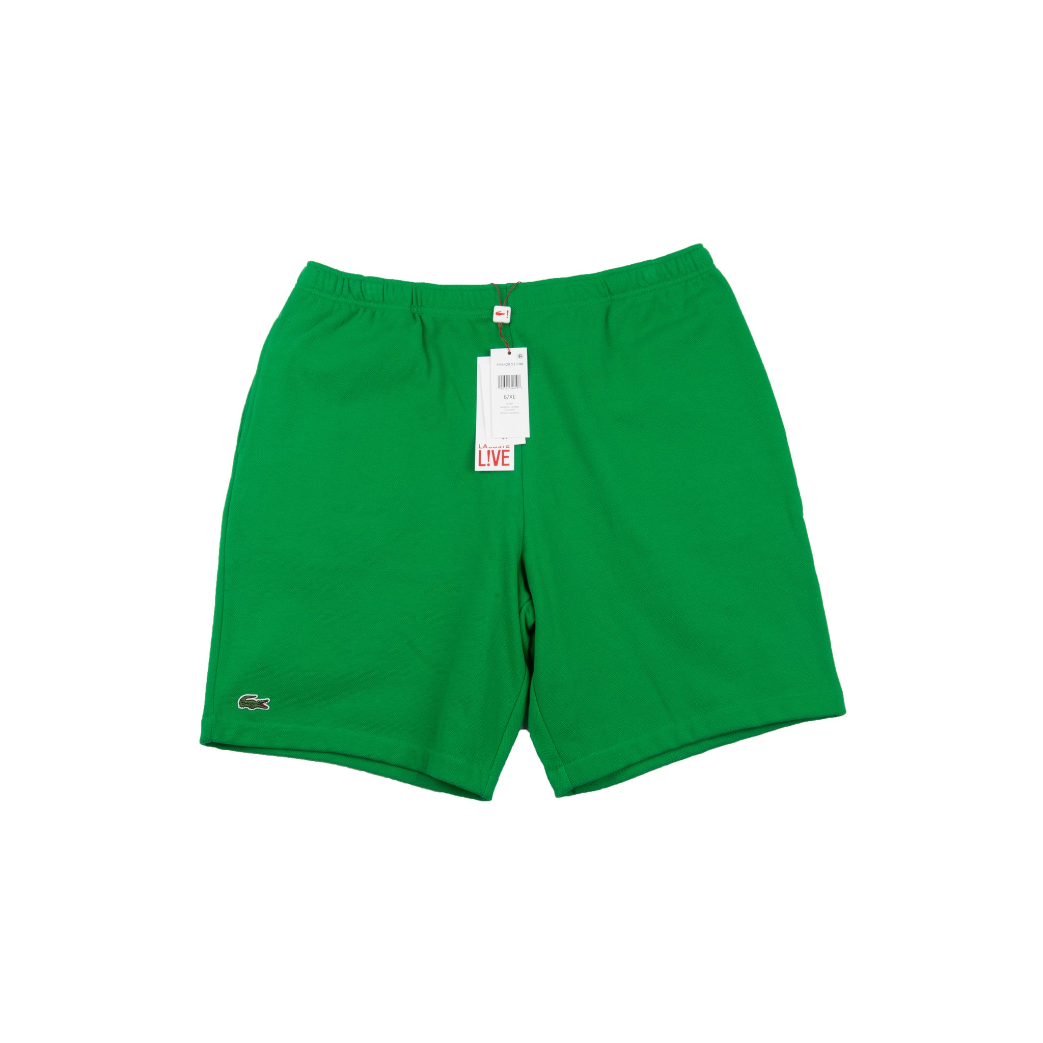 Supreme Green Lacoste Pique Shorts