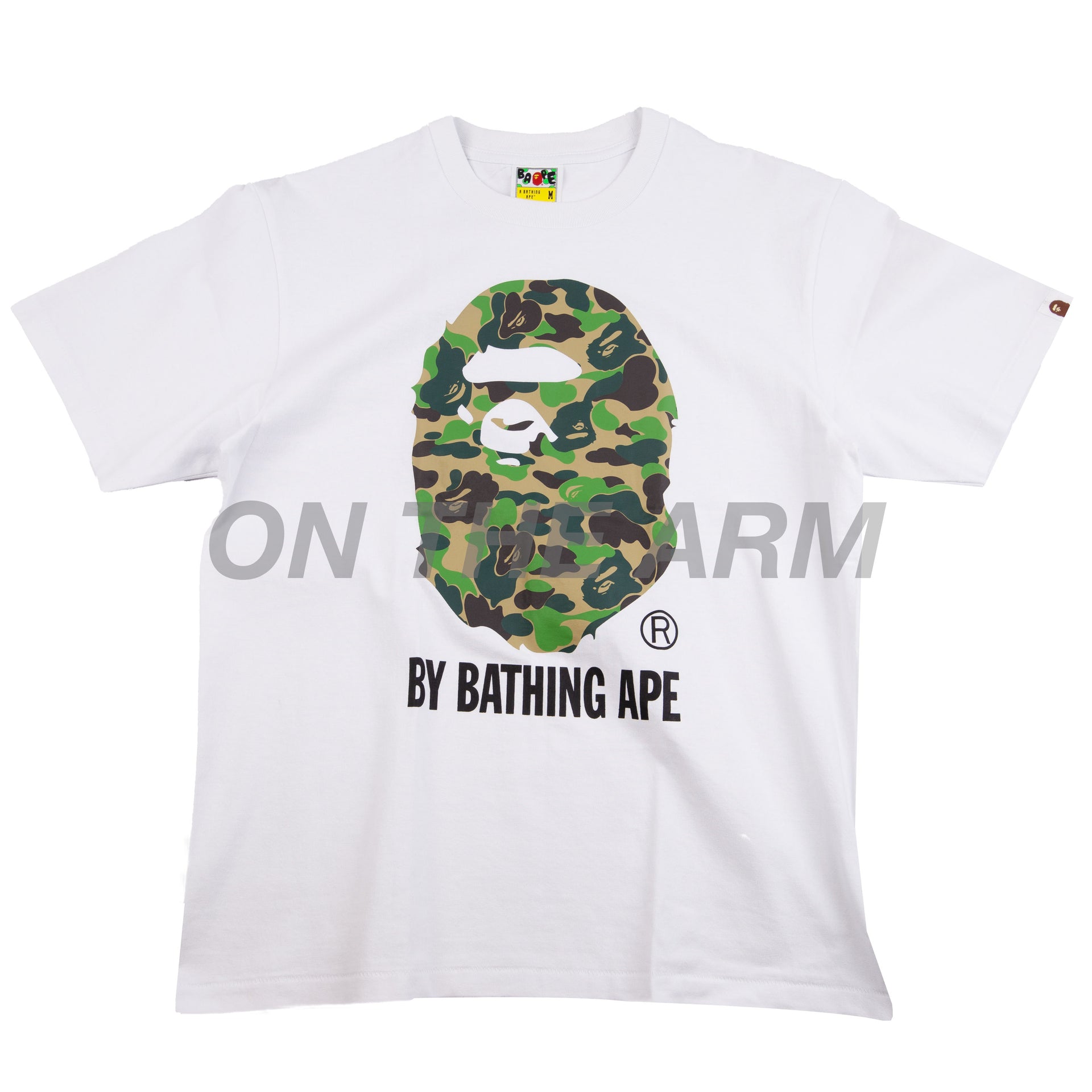Bape White/Green ABC Camo By Bathing Ape Tee