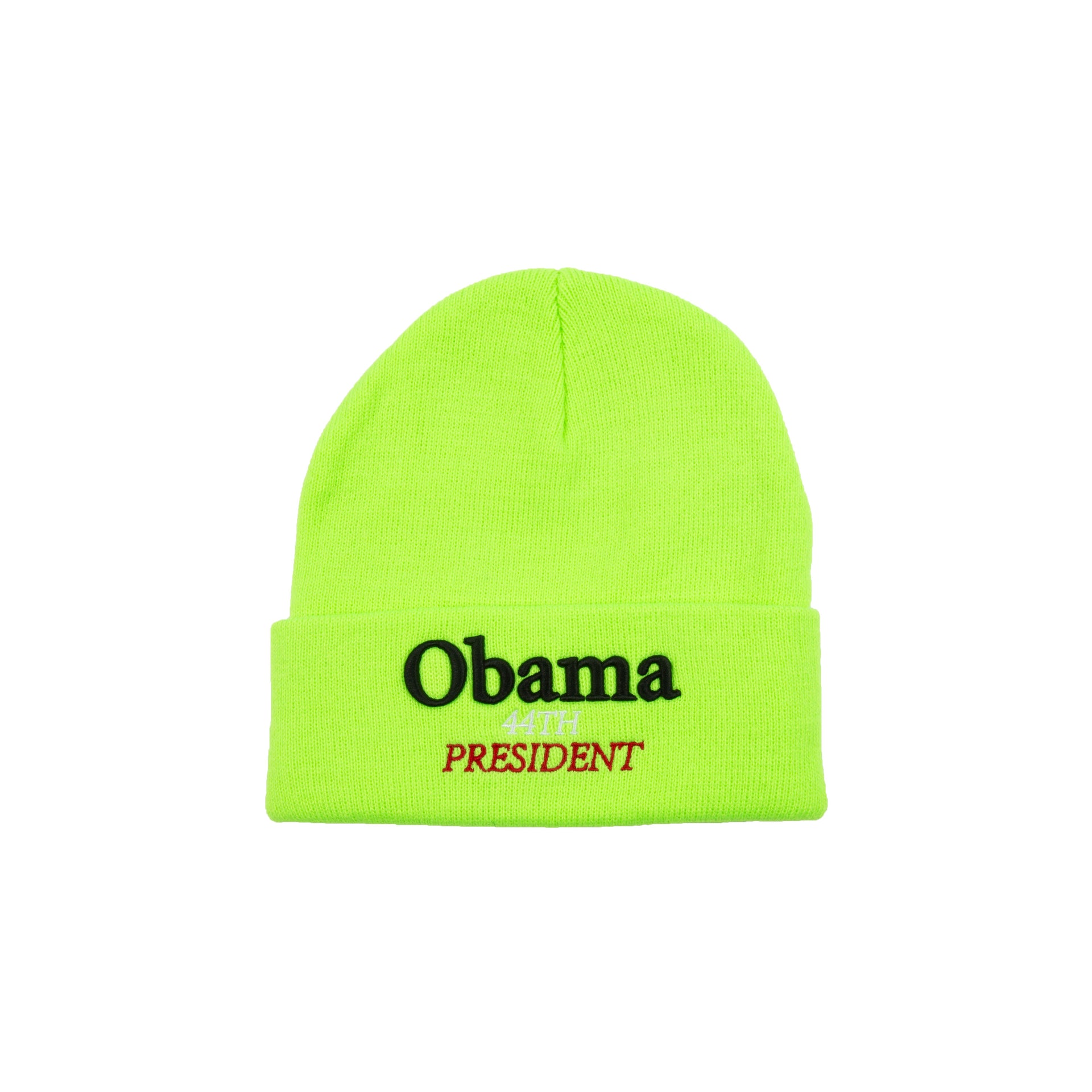 Supreme Green Obama Beanie