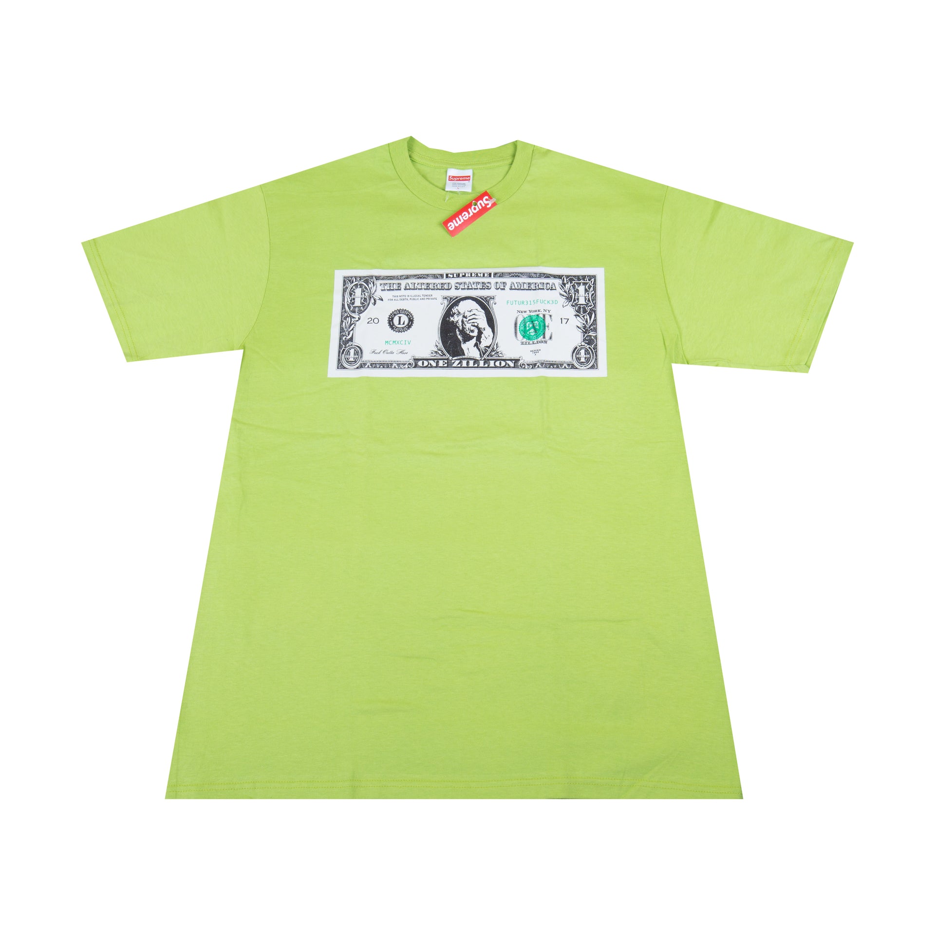 Supreme Lime Dollar Tee