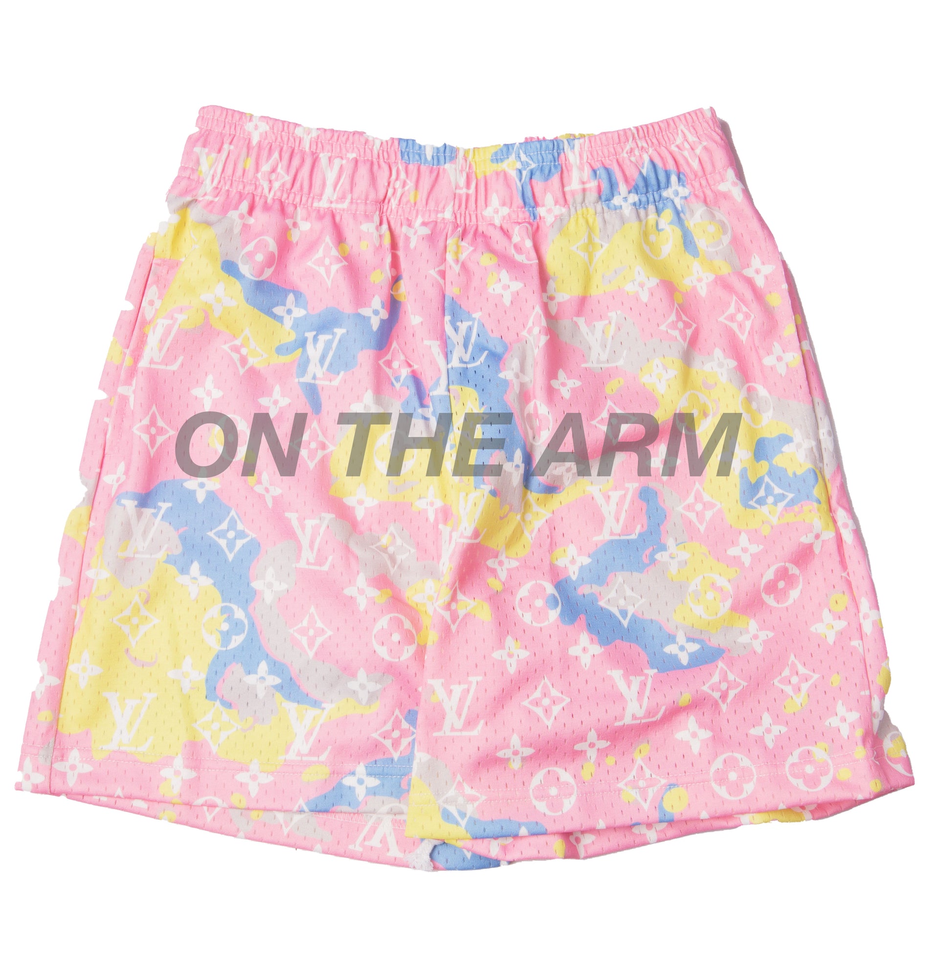 Bravest Studios Pink Cotton Candy Camo Shorts
