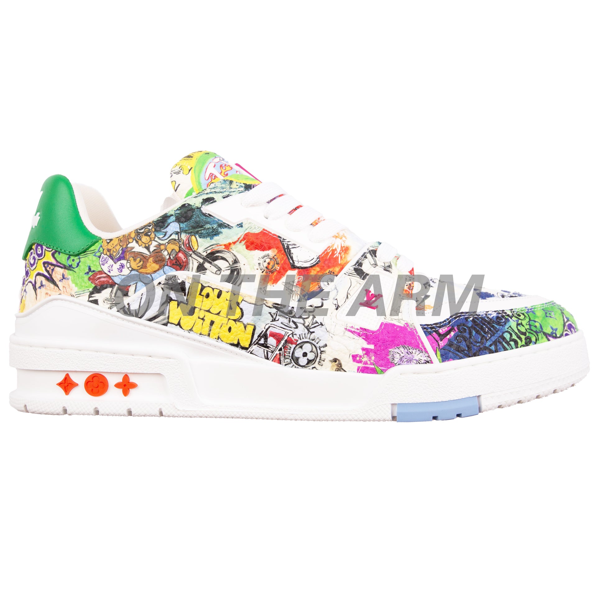 Louis Vuitton Comic Motifs Trainers