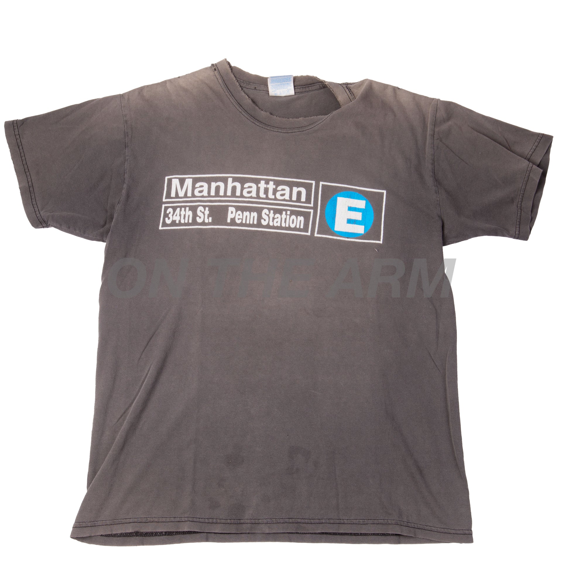 Vintage Manhattans Grey Tee
