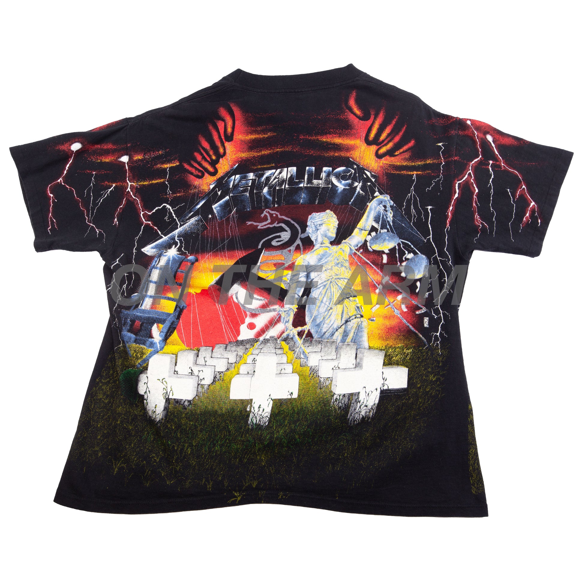Vintage All Over Print Metallica Tee (1991)