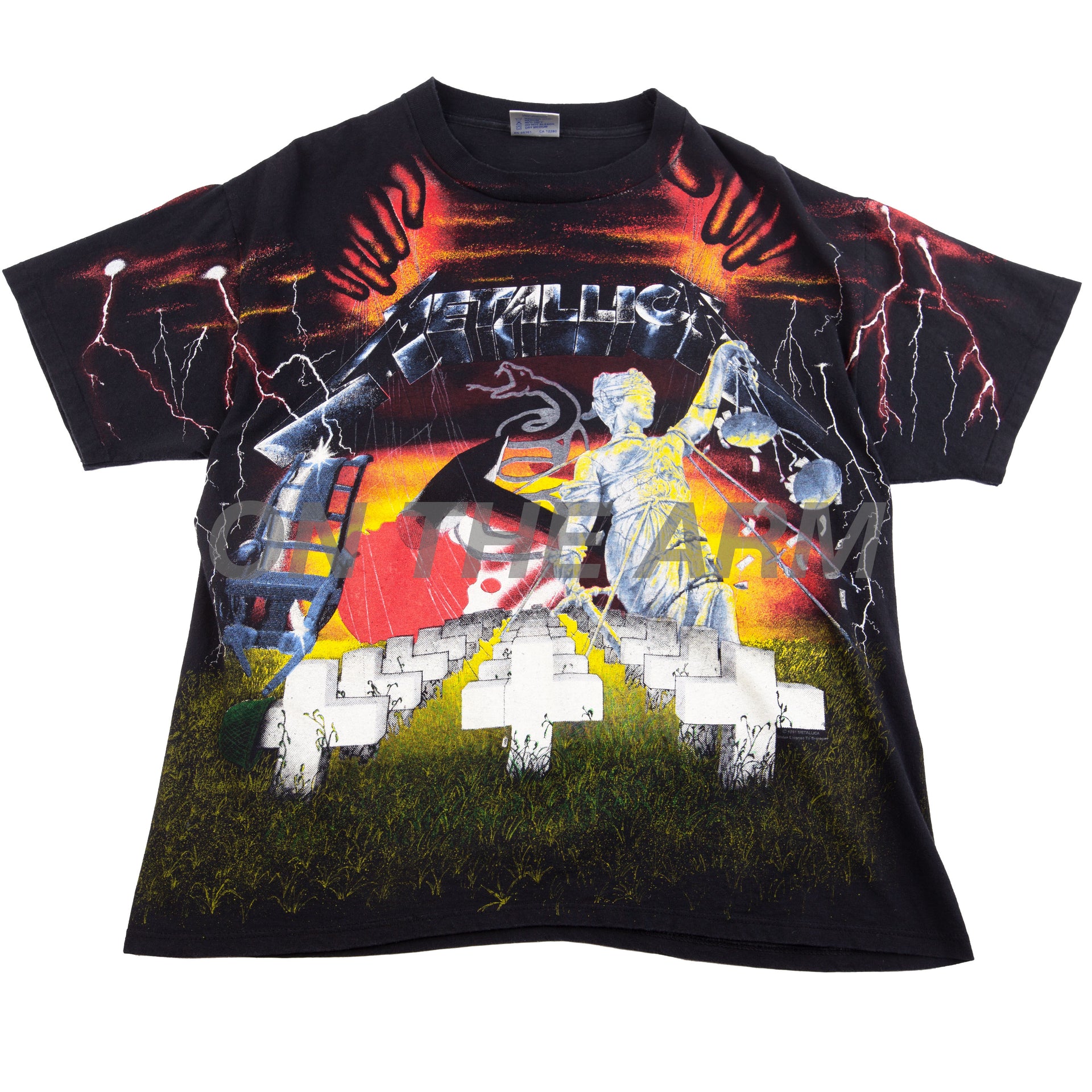 Vintage All Over Print Metallica Tee (1991)