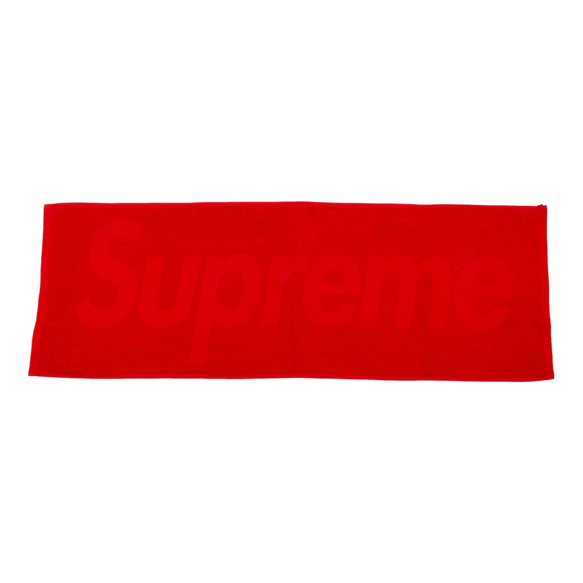Supreme Red Terry Hand Towel