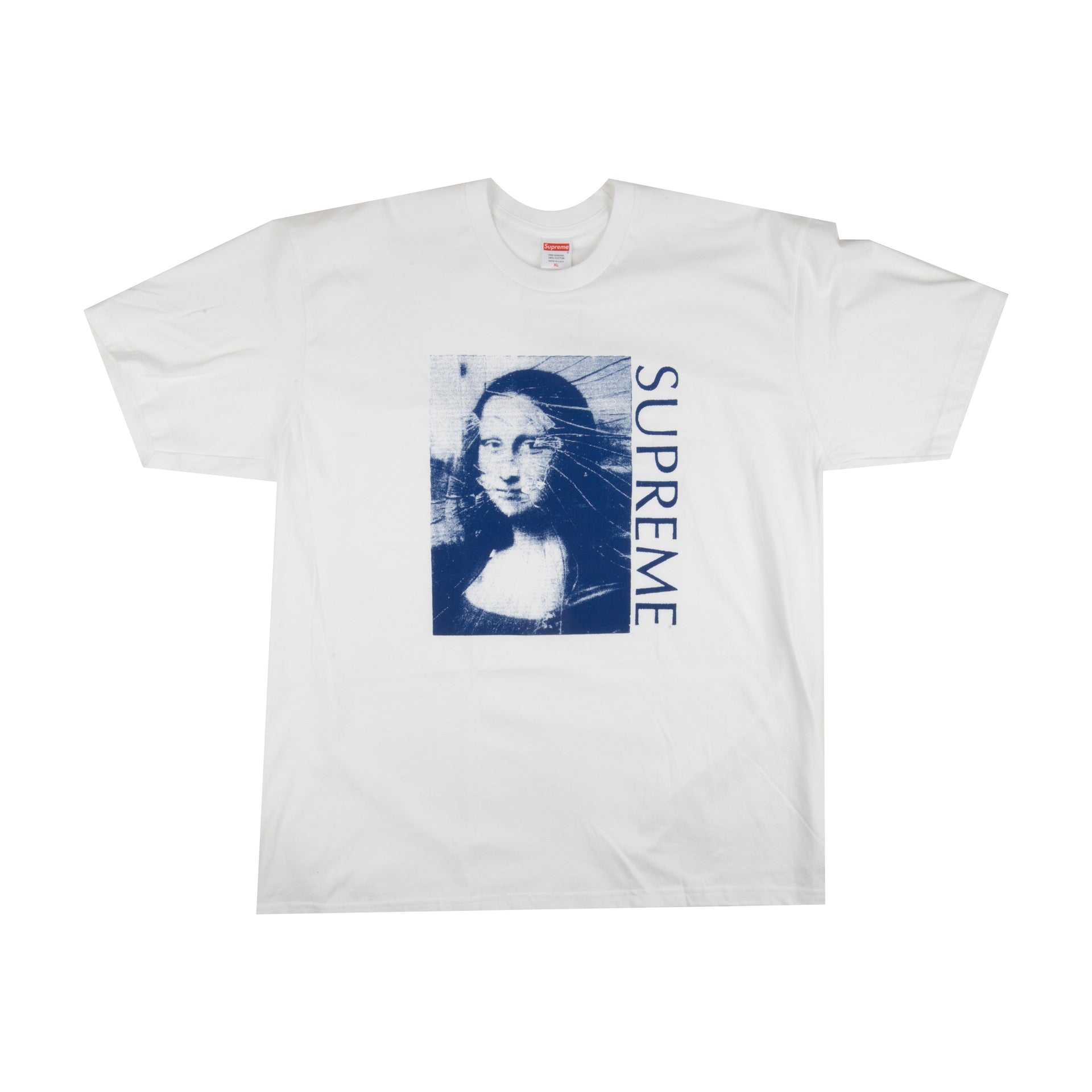Supreme White Mona Lisa Tee