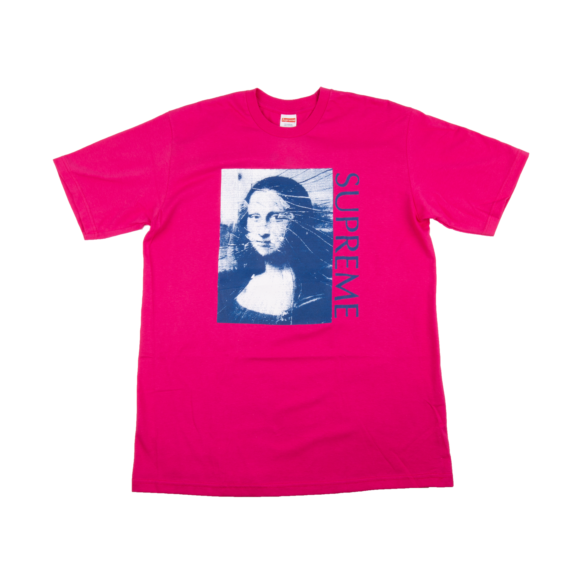 Supreme Hot Pink Mona Lisa Tee