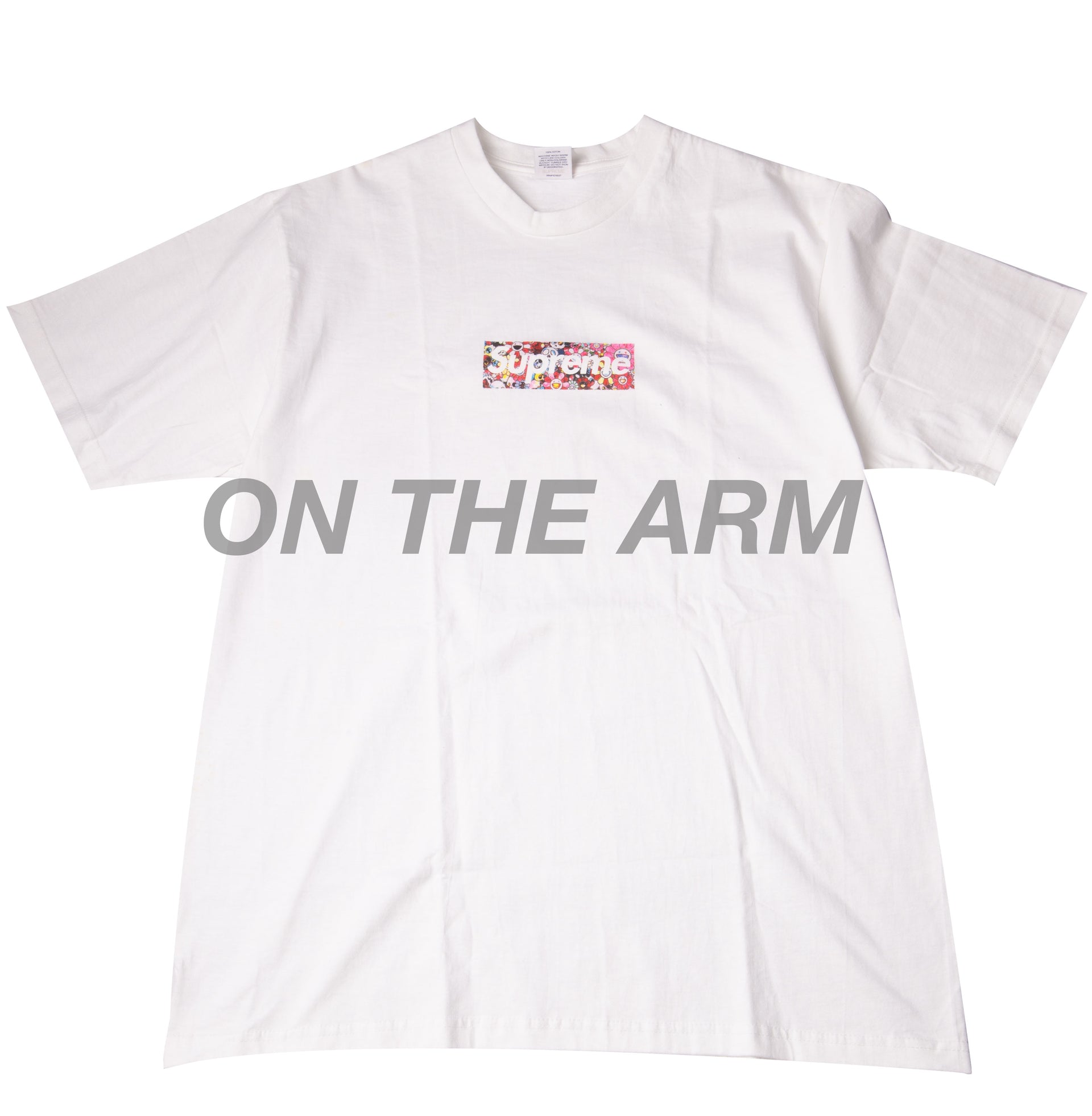 Supreme White Murakami COVID Relief Box Logo USED