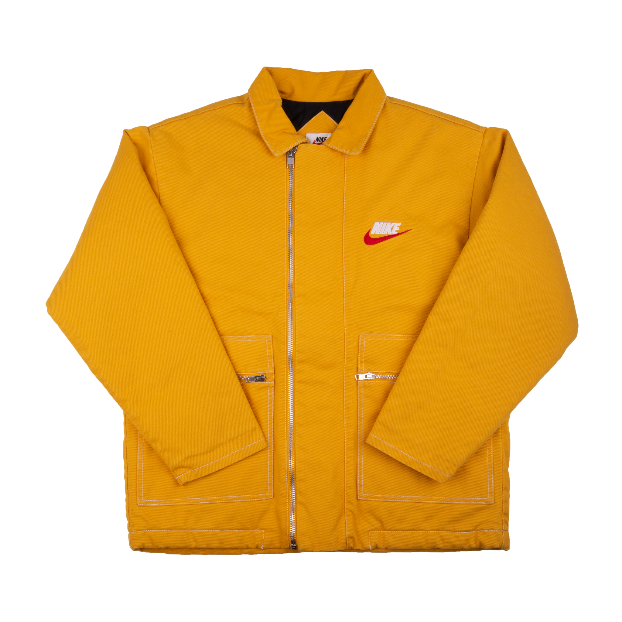 Supreme Mustard Nike Zip Work Jacket