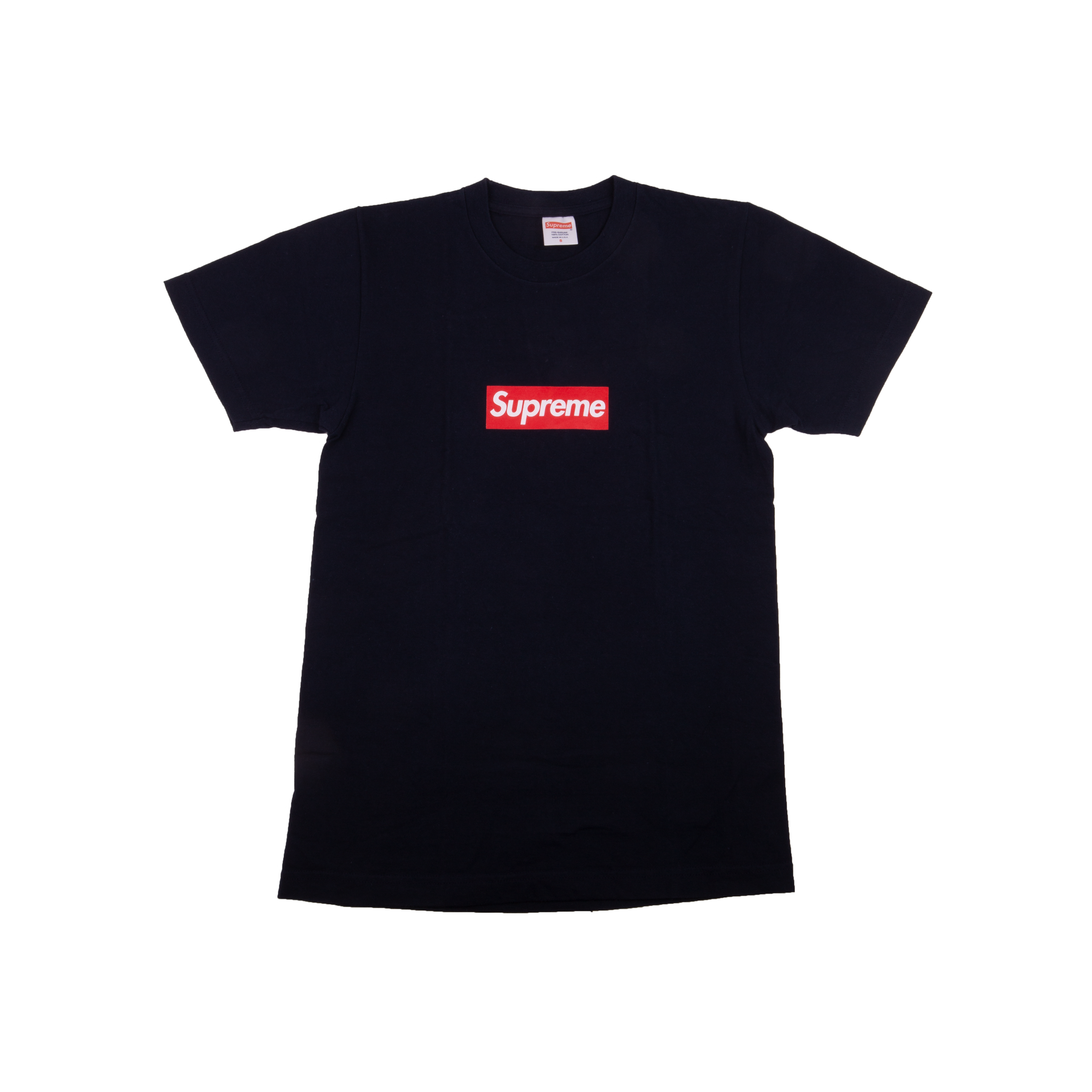 Supreme Navy 20th Anniversary Box Logo Tee