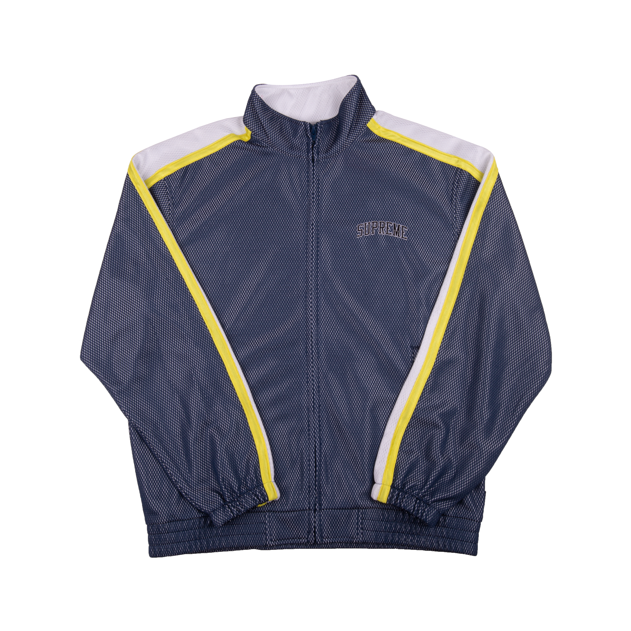 Supreme Navy Bonded Mesh Jacket