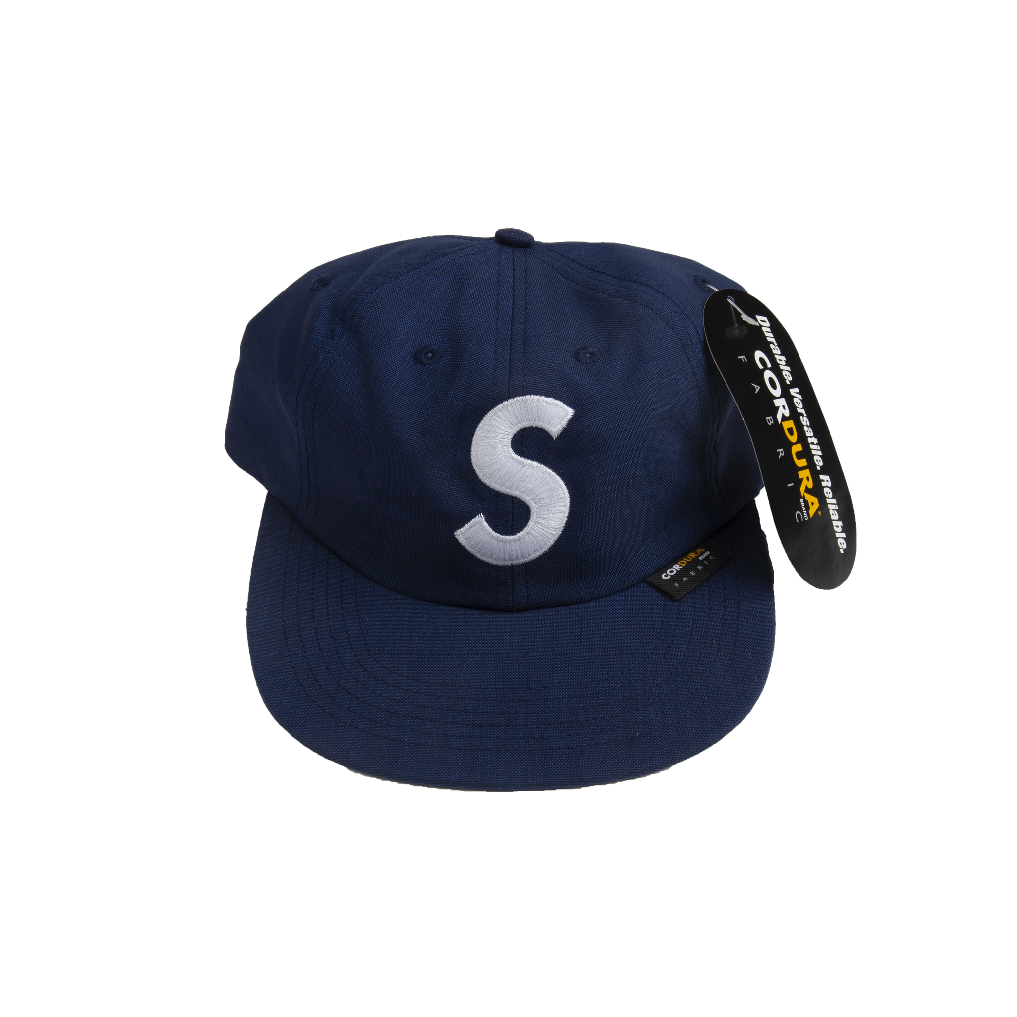 Supreme Navy Cordura S Logo Hat