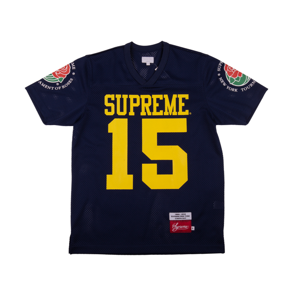 Supreme Navy Roses Jersey