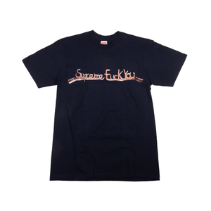 Supreme Navy Fuck You Tee