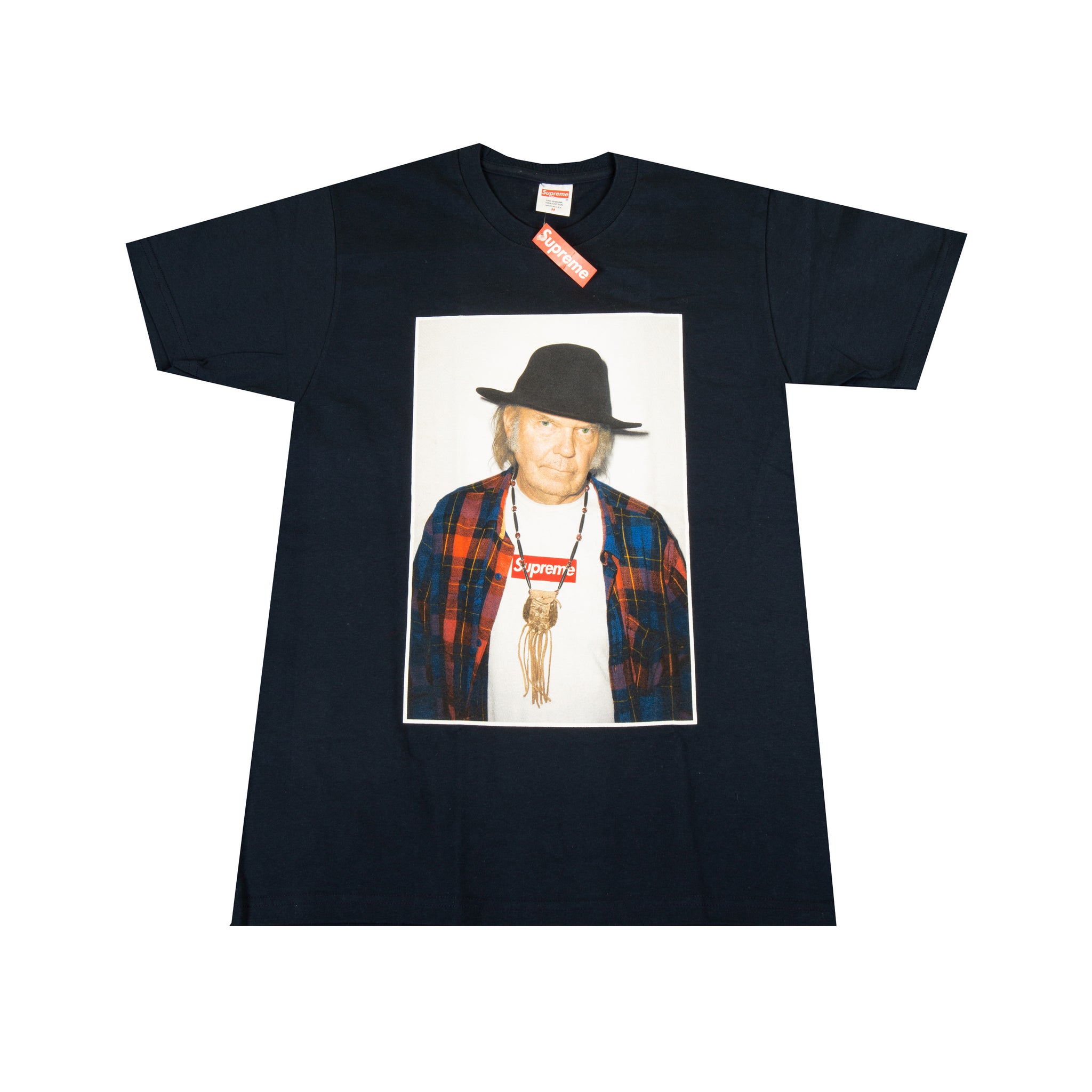 Supreme Navy Neil Young Tee