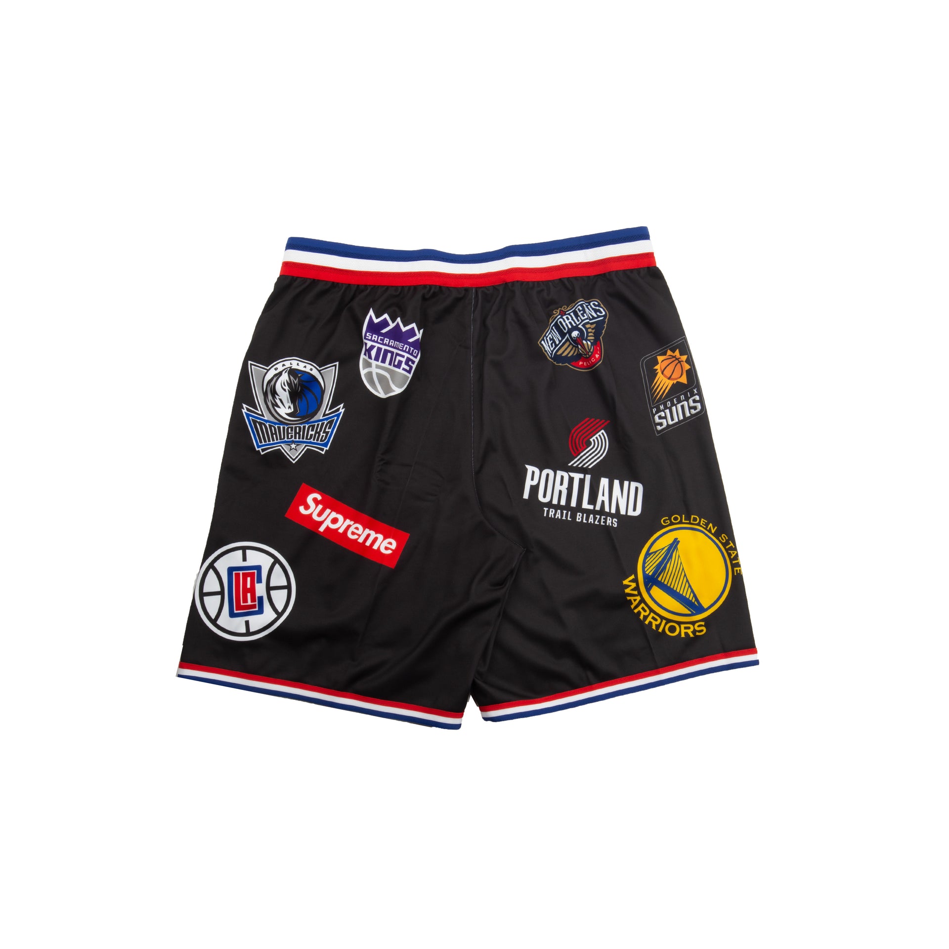 Supreme Black NBA Team Shorts