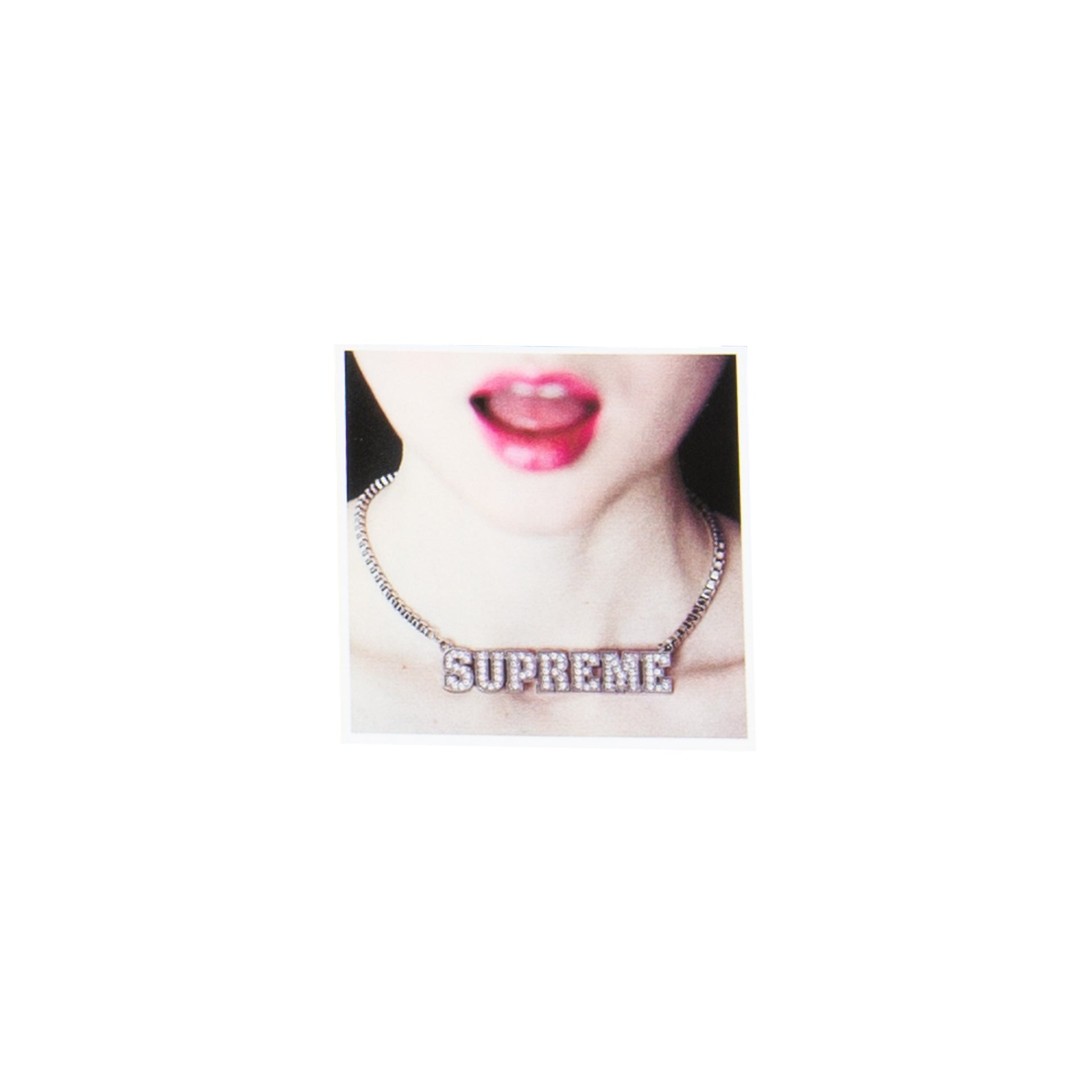 Supreme Necklace Sticker