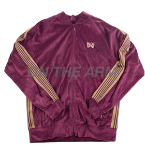 Needles Burgundy Velour Jacket