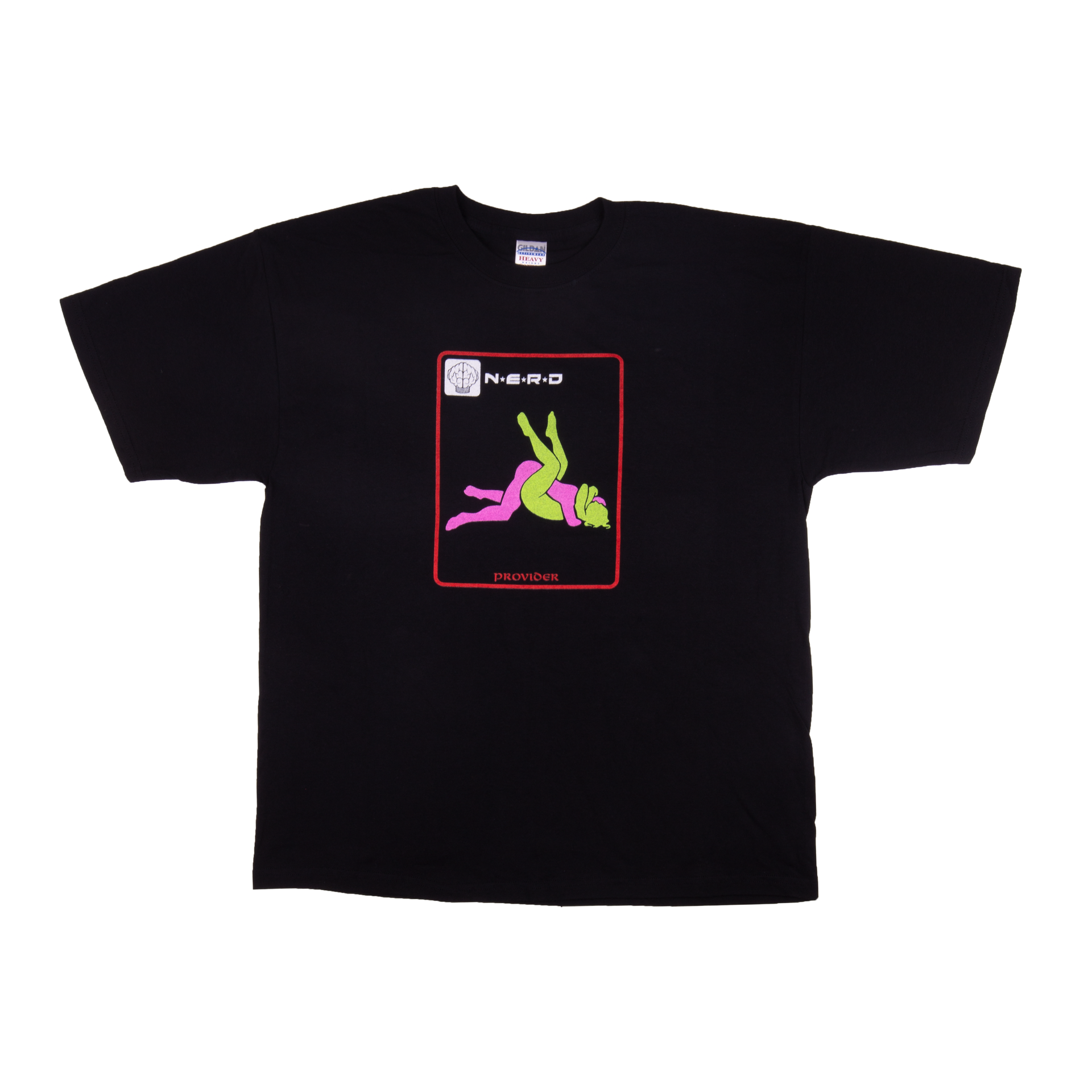 Vintage Black NERD Provider Tee