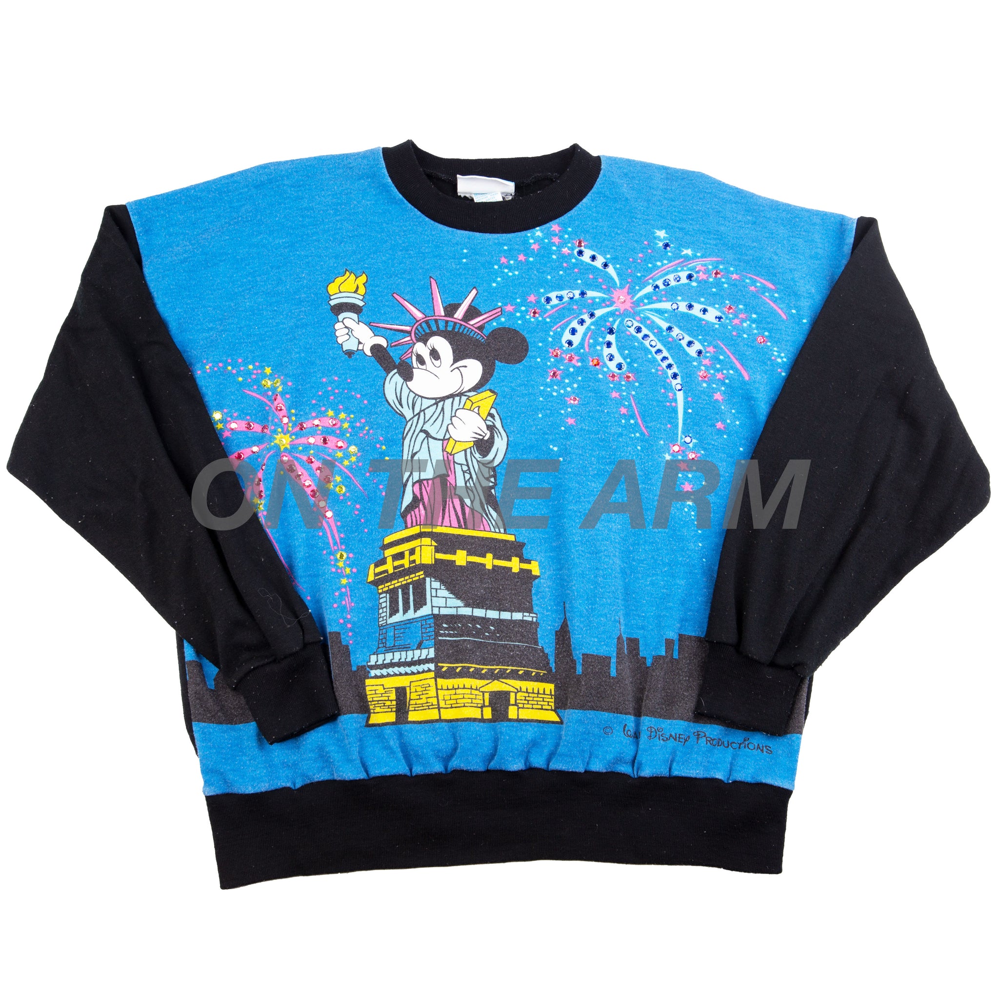 Vintage Minnie Mouse Statue Of Liberty Crew (1990's)