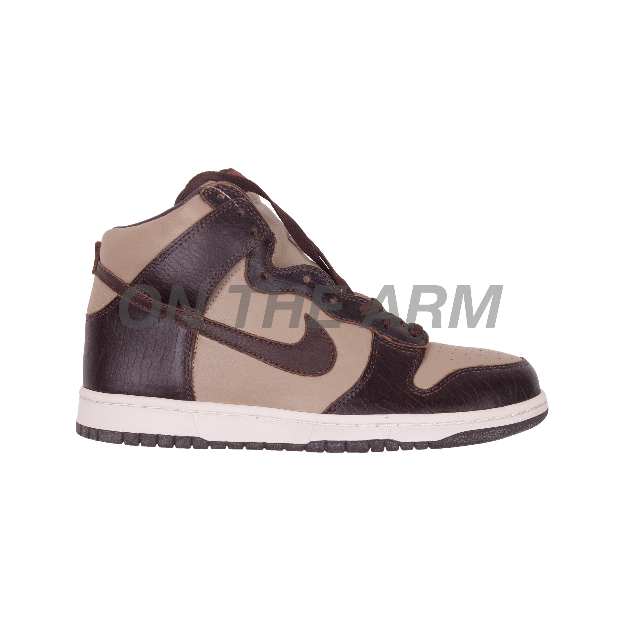 Nike Khaki / Baroque Brown Dunk Hi Premium